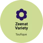 Business logo of Zeenat variety Store