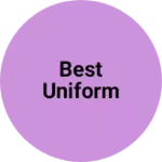 Business logo of Best uniform