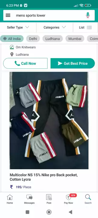 Product uploaded by Manufacturing of all sports wear on 1/28/2023