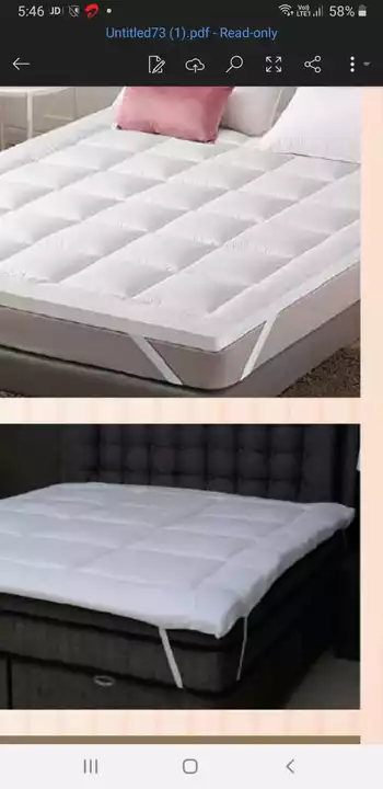 Quilted and Non quilted mattress protector  uploaded by Sutri Trading on 1/28/2023