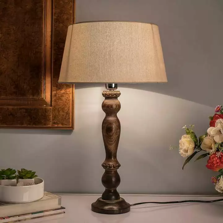 Wooden table lamp  uploaded by Ali handicraft on 1/28/2023