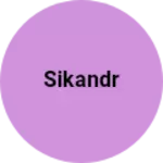 Business logo of Sikandr