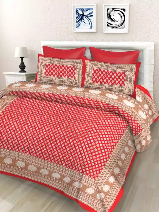 Cotton Double bedsheet  uploaded by business on 1/28/2023