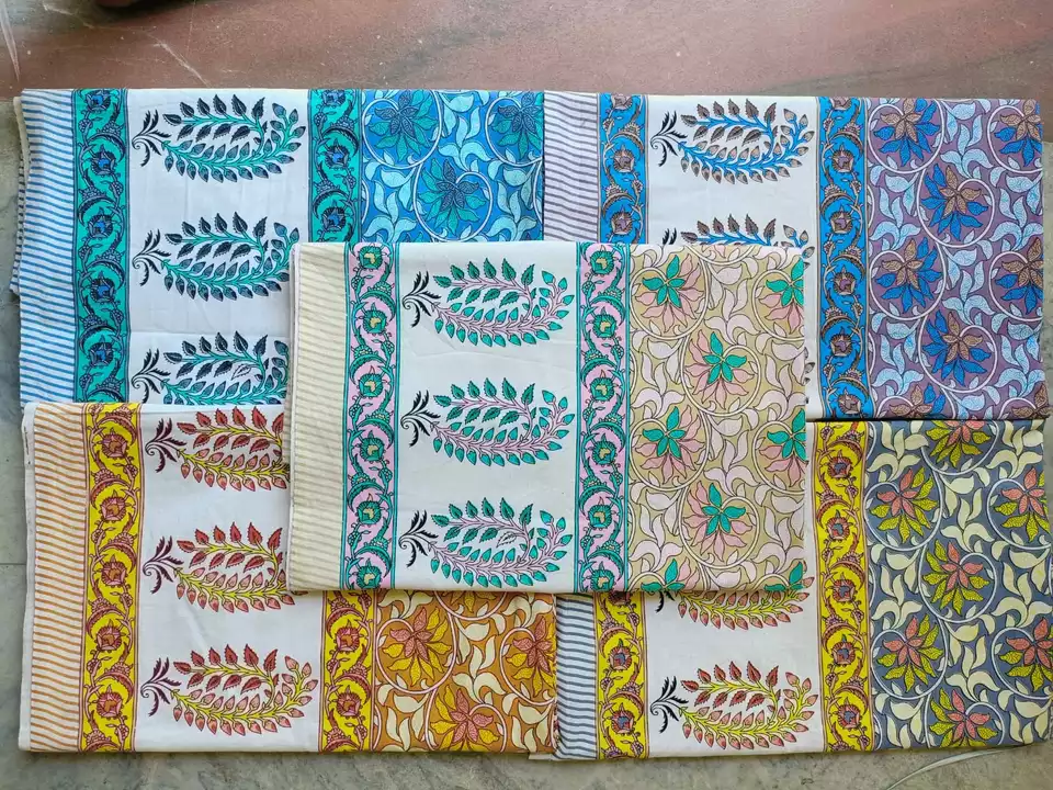 Cotton king size bedsheet  uploaded by Jaipur prints on 1/28/2023