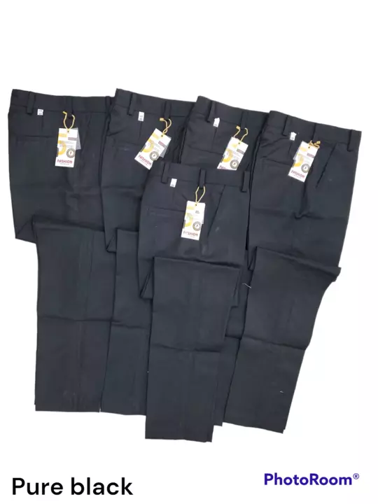 Cotton black pant uploaded by Meena Garments on 1/28/2023