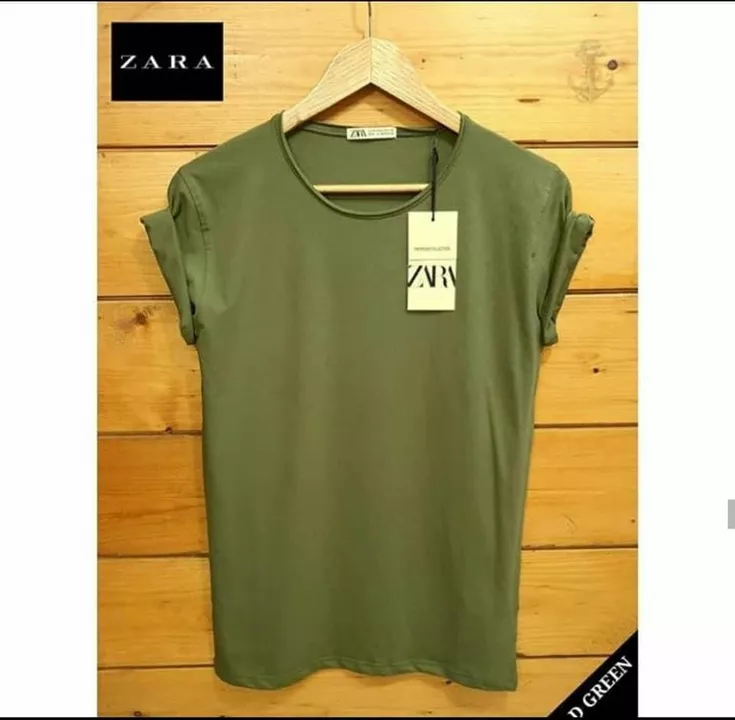 Zara t shirt off shoulder long t shirt  uploaded by Panther garments - manufacturing  on 1/28/2023