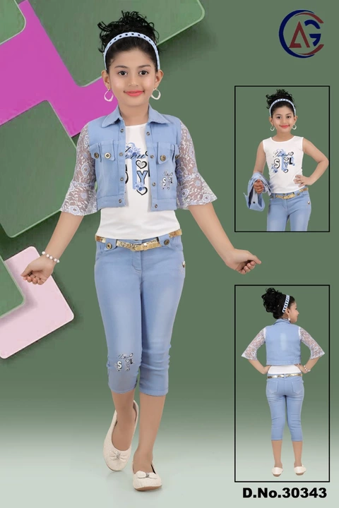 Jeans coti capri suit  uploaded by business on 1/28/2023