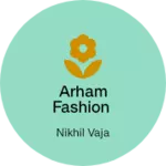 Business logo of Arham fashion