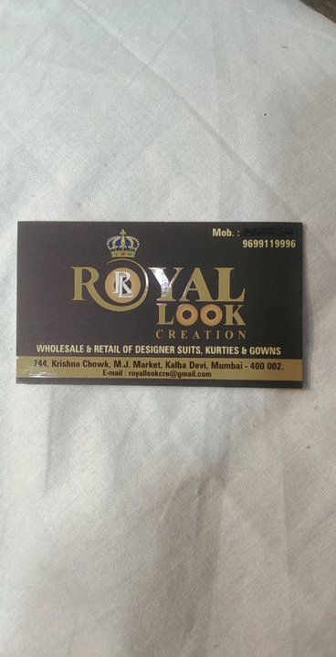 Post image Royal look creation has updated their profile picture.
