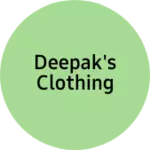 Business logo of Deepak's Clothing