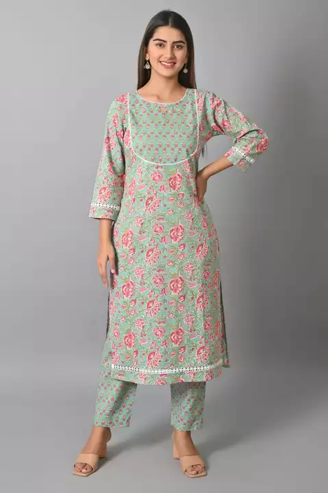 Cotton straight kurti uploaded by business on 1/28/2023