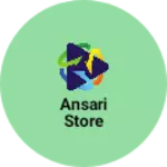 Business logo of Ansari store