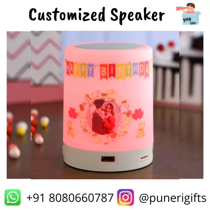 Customised Bluetooth speaker  uploaded by Puneri Gifts on 1/28/2023