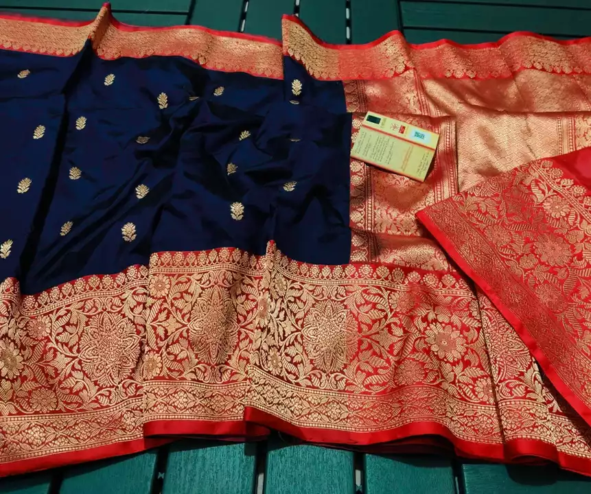 Pure katan handloom banarasi silk sarees  uploaded by Zeya Textiles on 1/28/2023