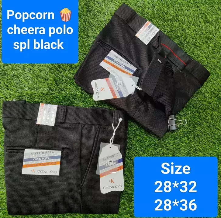 Special black Popcorn trousers  uploaded by business on 1/28/2023