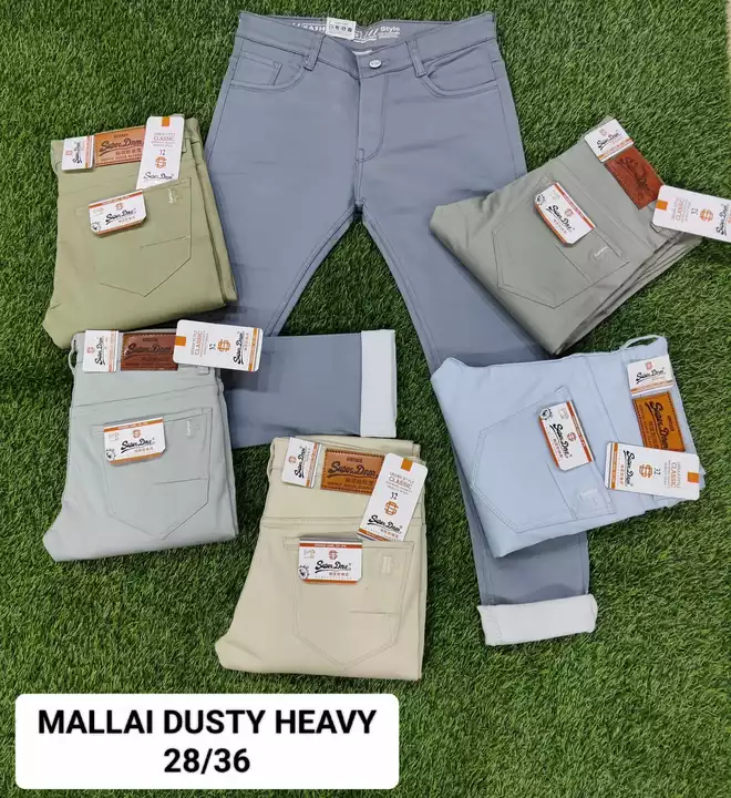 Double count malai soft fabric cotton jeans uploaded by ACTRON on 1/28/2023