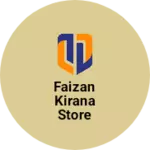 Business logo of Faizan kirana store