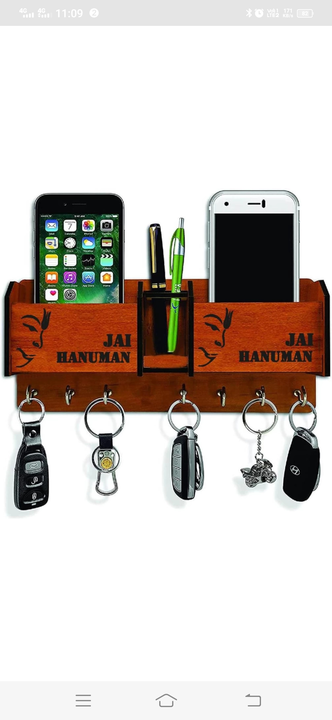 Wooden key holder  uploaded by Jaipur Fashion mart  on 1/28/2023