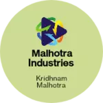 Business logo of Malhotra industries