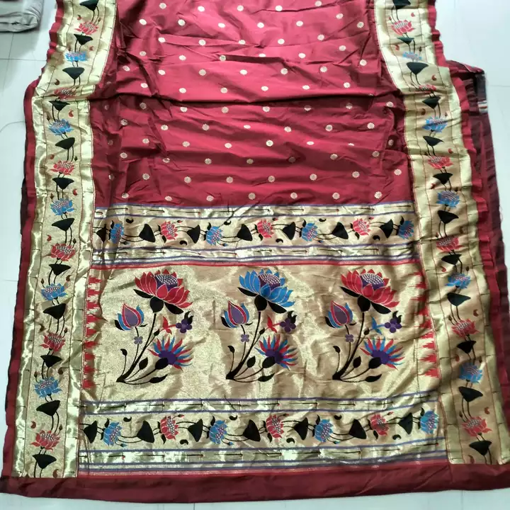 Paithani Lotus Sarees uploaded by business on 1/28/2023