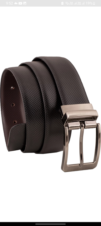 Men Reversible Artificial leather belt uploaded by business on 1/28/2023