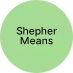 Business logo of Shepher means