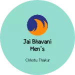 Business logo of Jai bhavani men's collation Gopinath ki puliya