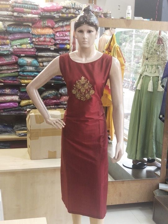 Lady Kurta with sleeves attached.  uploaded by Yuvati on 2/16/2021