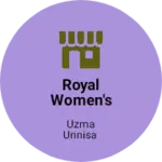 Business logo of ROYAL WOMEN'S WEAR
