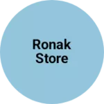 Business logo of Ronak store