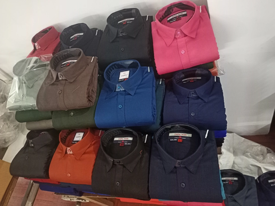 men's casual shirts standerd size  uploaded by SALONI GARMENTS AND UNIFORM on 1/29/2023