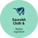 Business logo of Saurabh cloth & garment