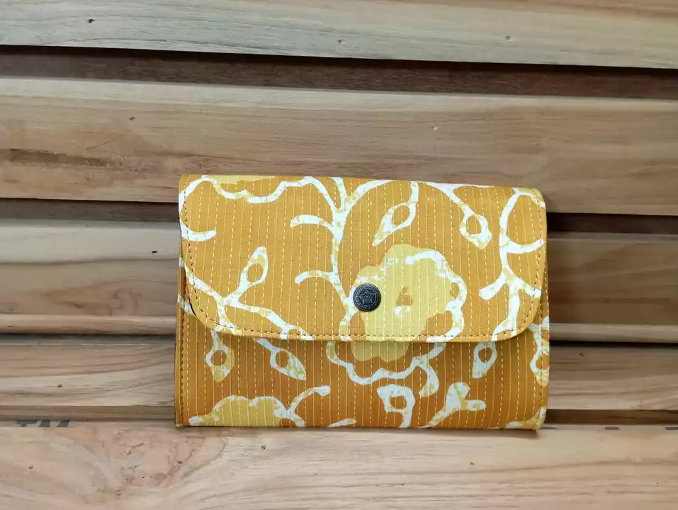 Cotton printed women wallet  uploaded by Mankha exports  on 5/25/2024