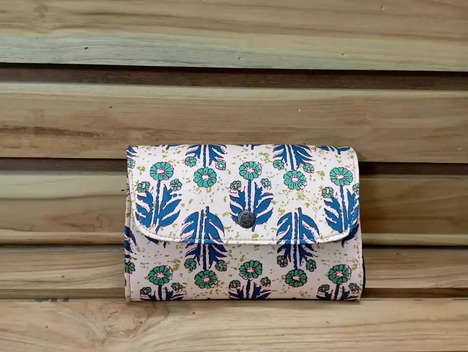 Cotton printed women wallet  uploaded by Mankha exports  on 1/29/2023