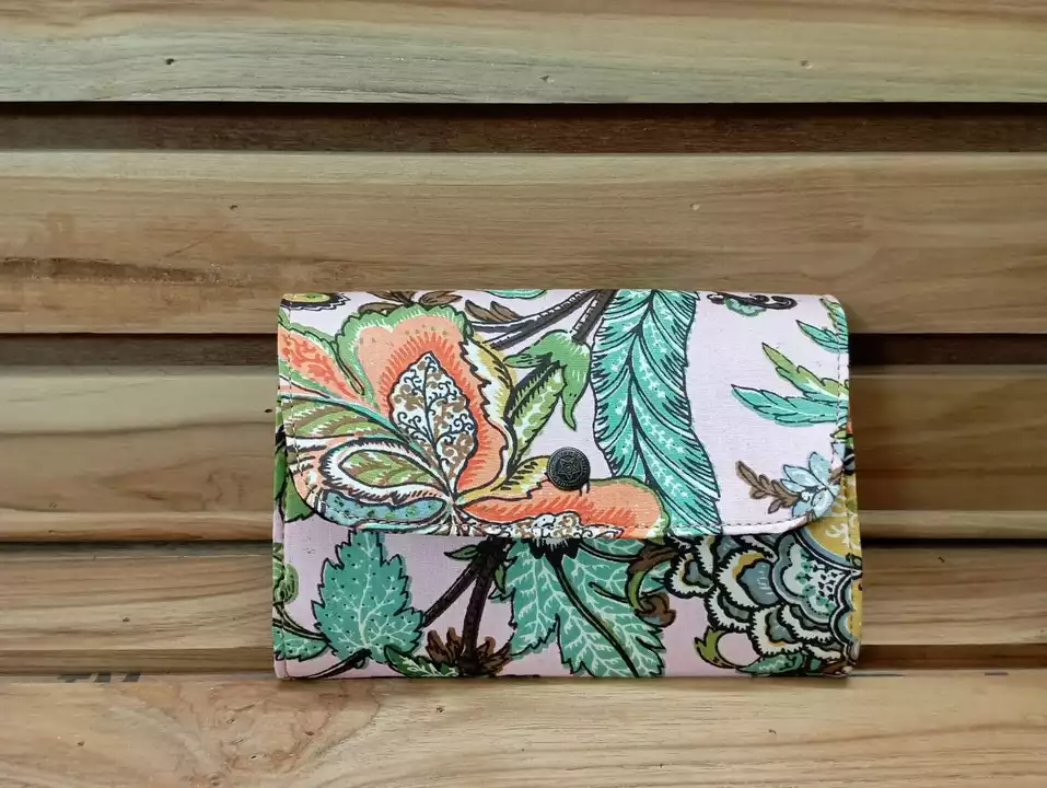 Cotton printed women wallet  uploaded by Mankha exports  on 6/4/2024