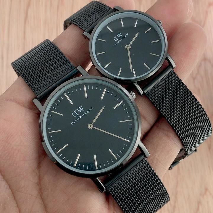 *The Daniel Wellington Special Men’s and. Women’s  (couples) watch .* 

🌟 DW For .. Full Black Avai uploaded by XENITH D UTH WORLD on 2/16/2021
