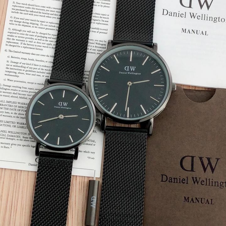 *The Daniel Wellington Special Men’s and. Women’s  (couples) watch .* 

🌟 DW For .. Full Black Avai uploaded by XENITH D UTH WORLD on 2/16/2021