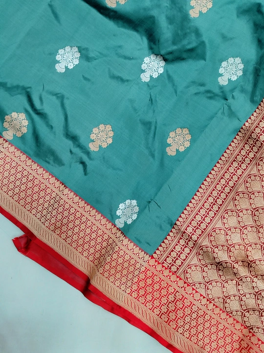 Banarsi katan silk uploaded by Pure katan Silk Banarsi saree manufachure on 1/29/2023