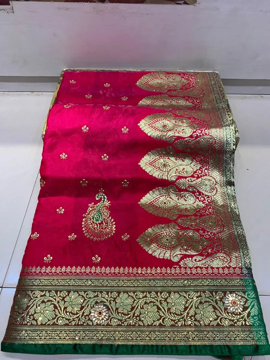 Banarsi shalu saree  uploaded by Krishna fashion on 1/29/2023