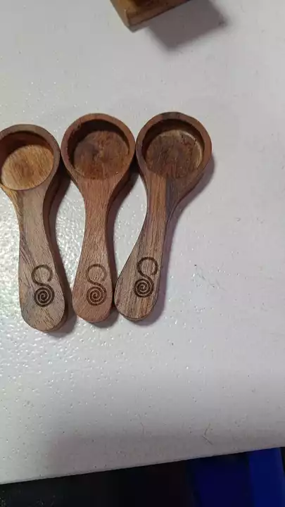 Wooden mini scoop uploaded by Wooden handi craft on 1/29/2023