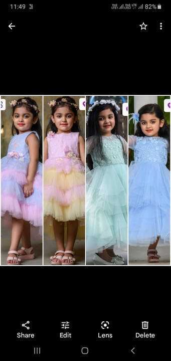 Post image Baby frock aur gown party wear