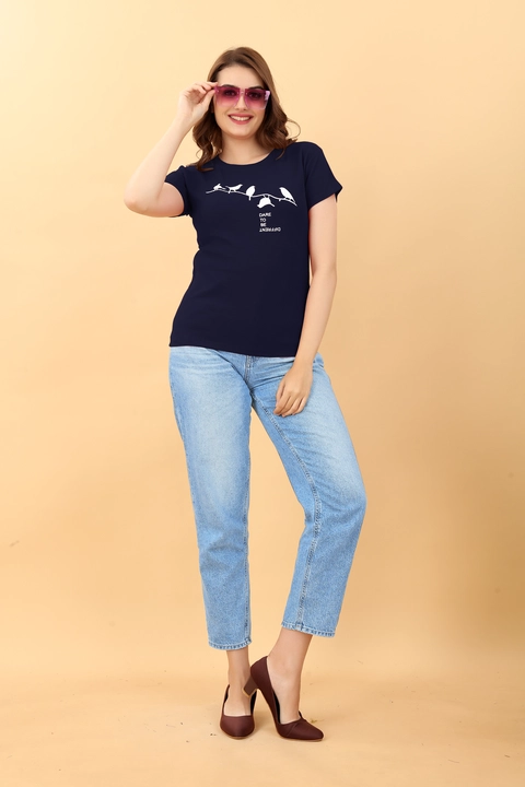 Women's top tshirt uploaded by Mark Up India on 1/29/2023