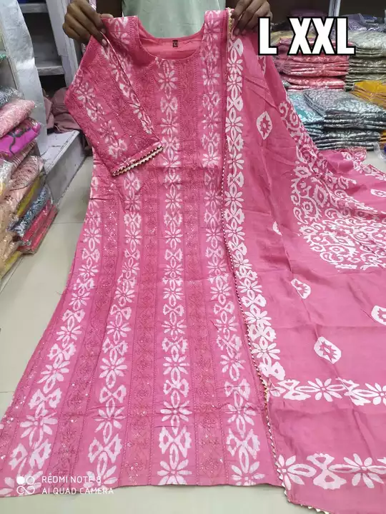 Post image I want 50+ pieces of Kurti, kurti pant set, kurti dupatta set at a total order value of 5000. I am looking for I want this type kurtis and also daily wear Kurtis... Jo manufacturers full payment COD me hi ho. Please send me price if you have this available.