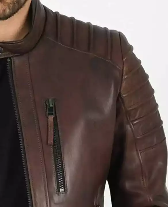 Lambskin leather jacket Brown  uploaded by Mad Max trading on 1/29/2023