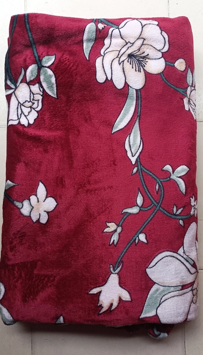 Velvet double bedsheet + 2 pillow cover's ( a.c bedsheet ) uploaded by Bedsheets (wholesale) on 5/30/2024