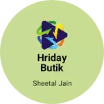 Business logo of Hriday butik