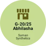 Business logo of G-20/25 abhilasha market,ring road ,surat