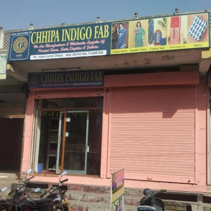 Shop Store Images of Chhipa indigo fab