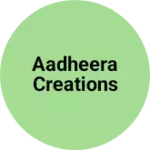 Business logo of Aadheera Creations
