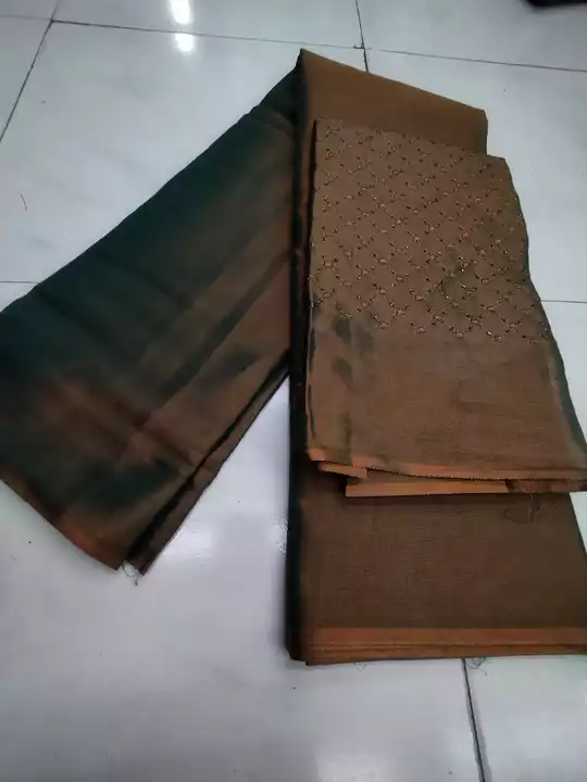 Product image of Copar tissu sarees fancy design blouse , price: Rs. 460, ID: copar-tissu-sarees-fancy-design-blouse-2e875785